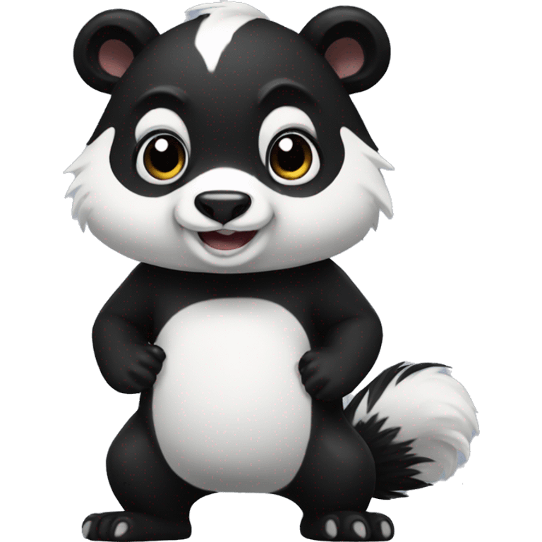 skunk-panda-hybrid full body emoji