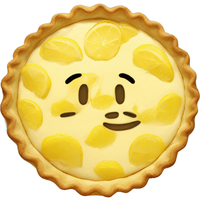 Lemon pie emoji