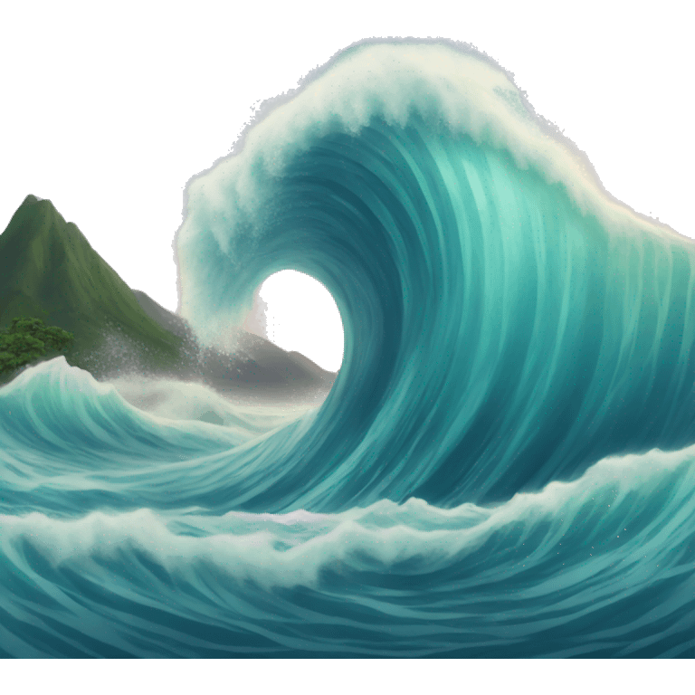 tsunami emoji