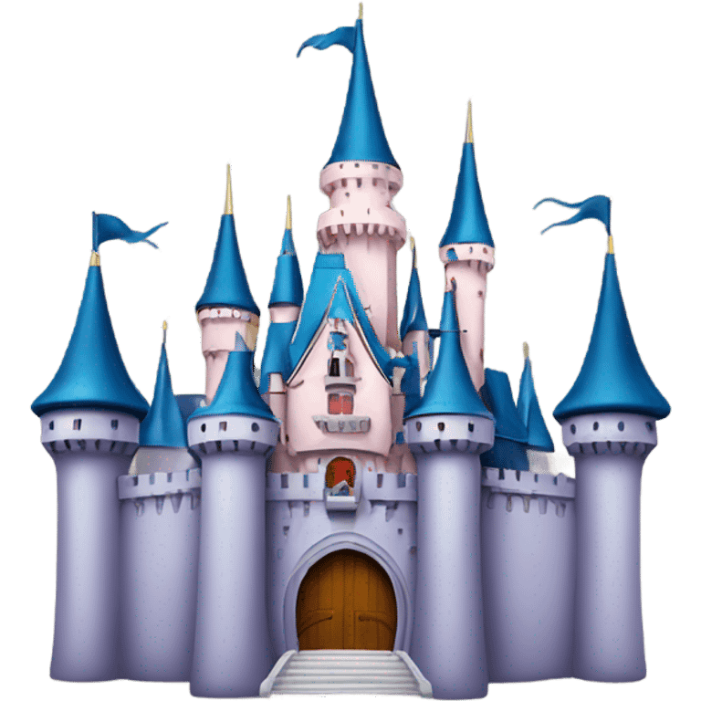 Disney castle logo emoji