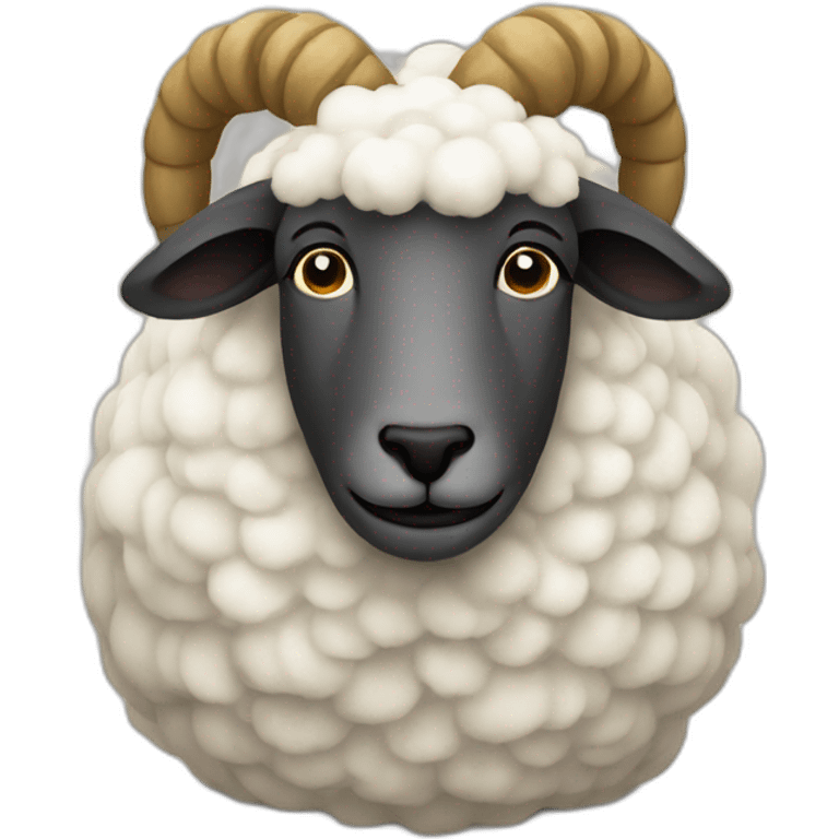 sheep worshipping emoji