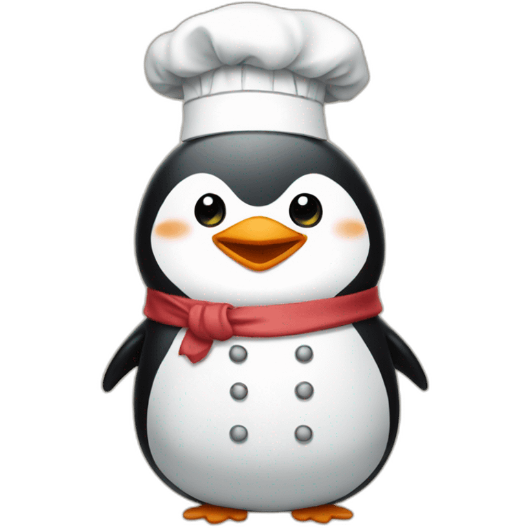 chef penguin emoji