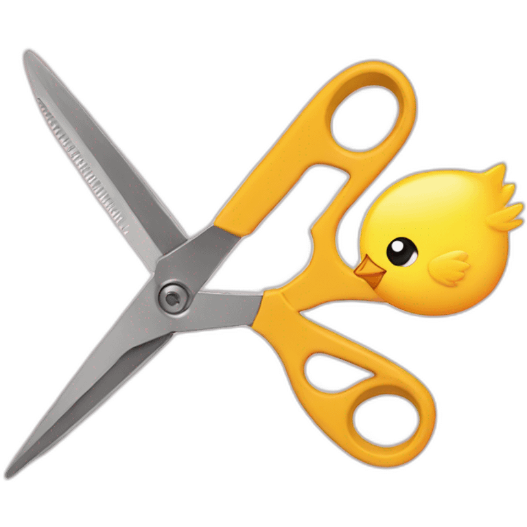 chicks scissors emoji