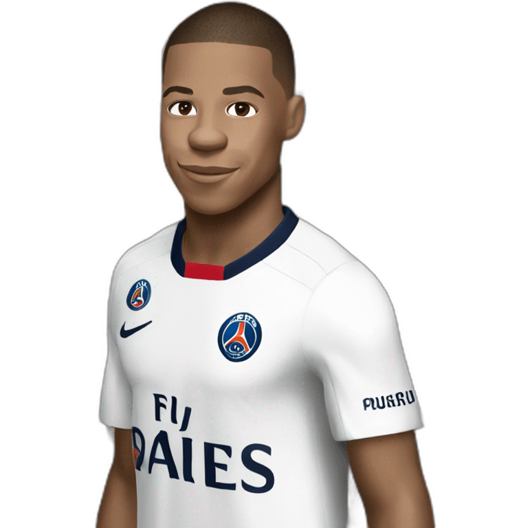 Kylian Mbappé psg emoji