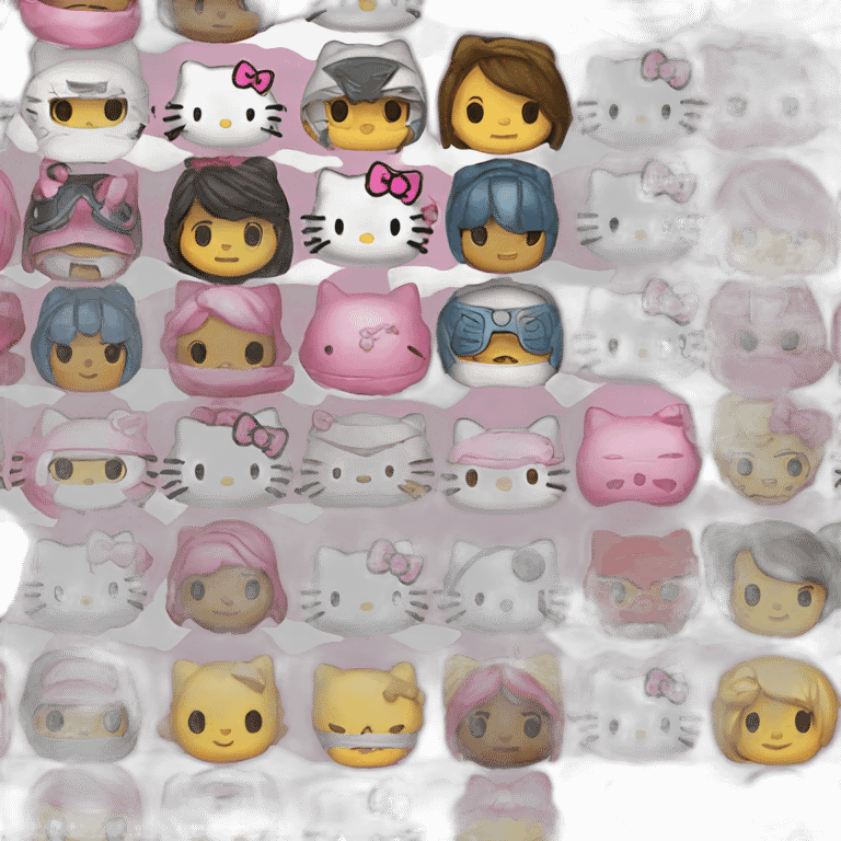 hello kitty heroes emoji