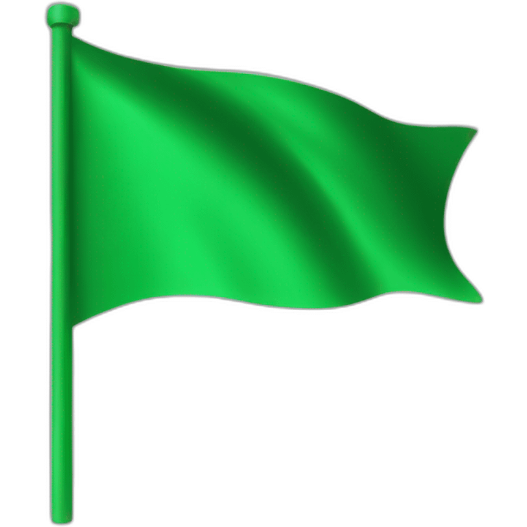 green flag emoji