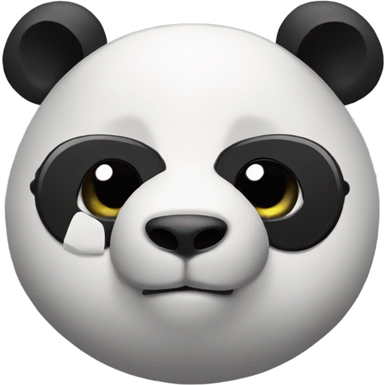 Cool panda emoji