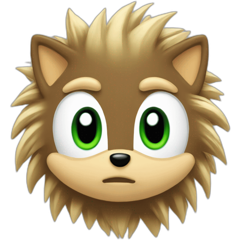 Sonic the hedghog emoji