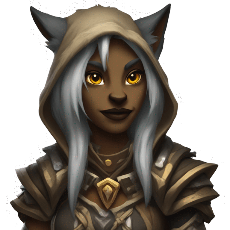 Female worgen world of warcraft emoji