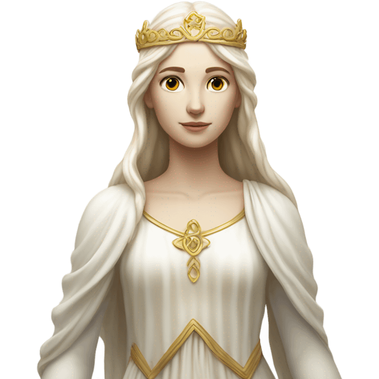 astrology virgo fwmale white the maiden iridescent  emoji