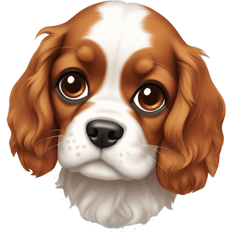 Cavalier King Charles Spaniel puppy emoji