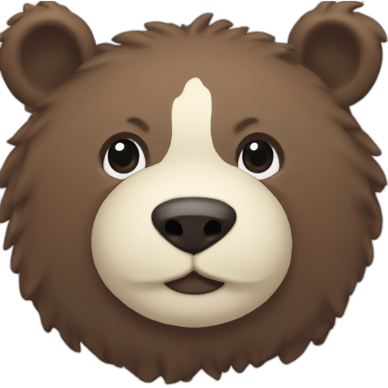 Ours bûcheron emoji