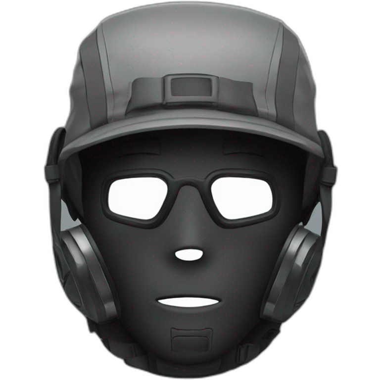 techwear mask emoji