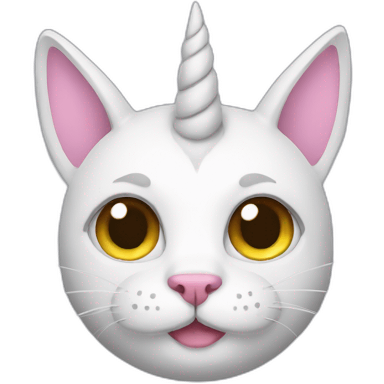 Unicorn cat emoji