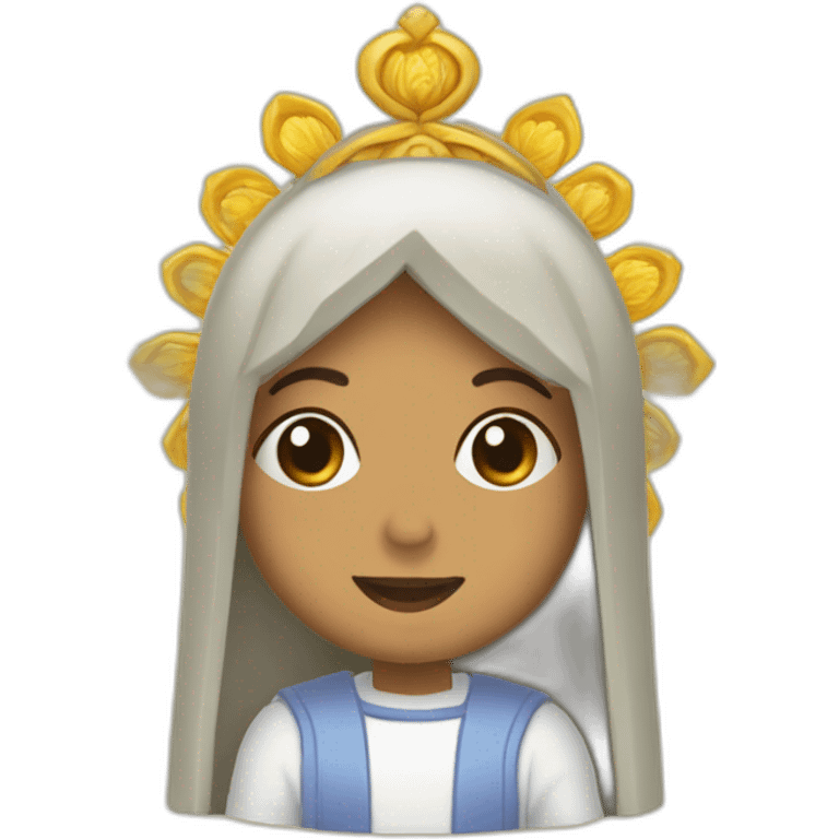 rocieras caminando por el coto hacia la virgen del rocio emoji