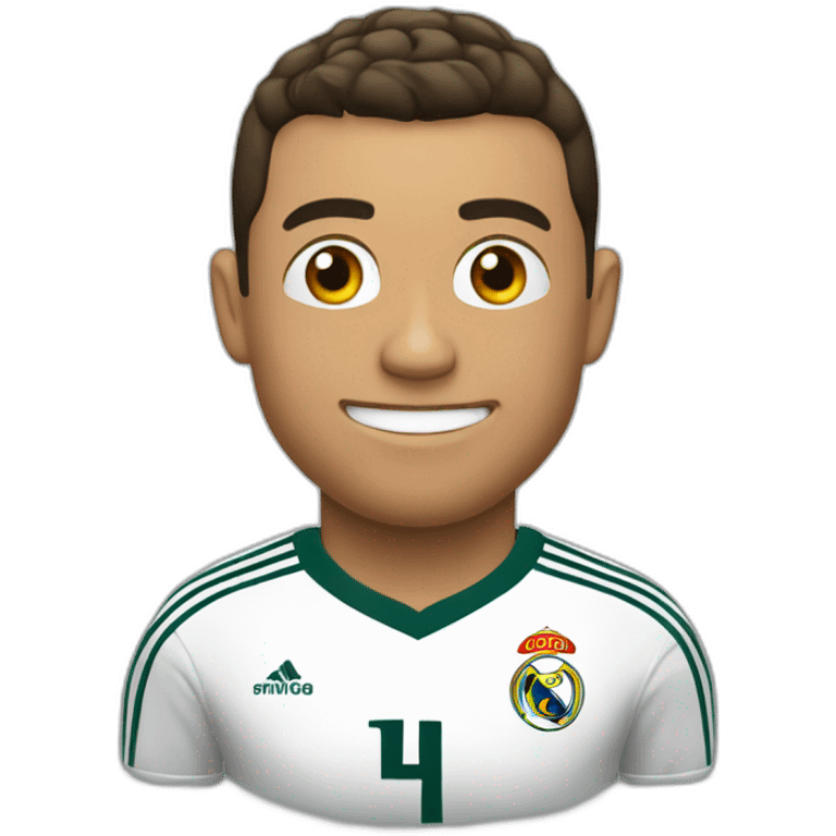 Ronaldo qui fais du foot emoji