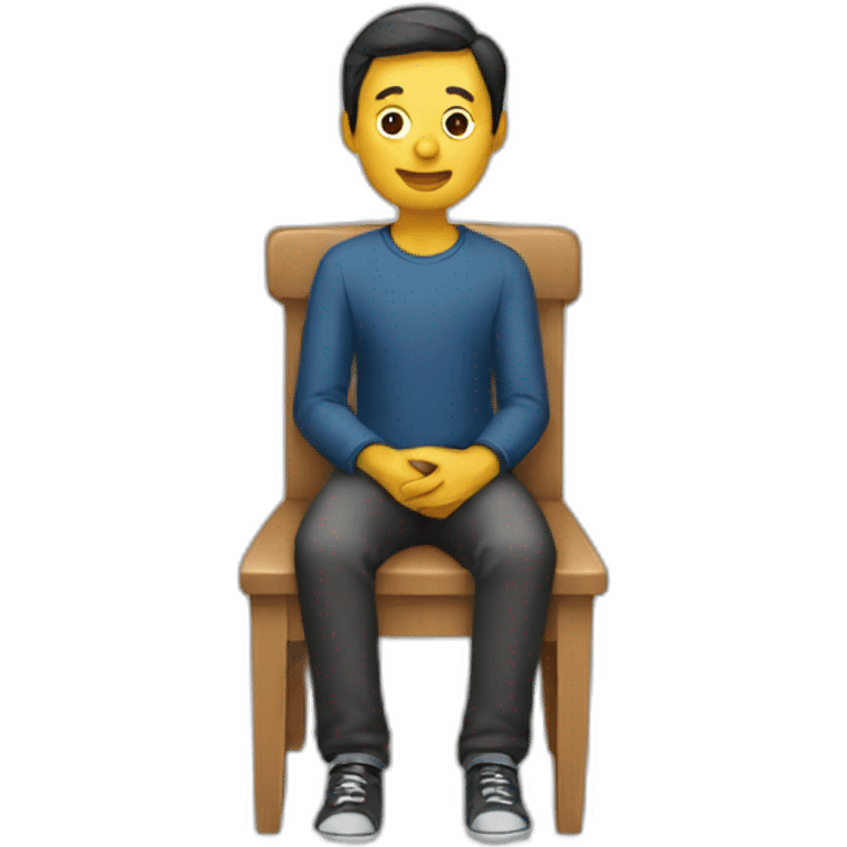 seated-person emoji