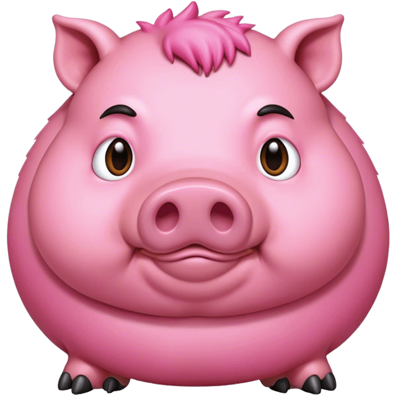 fat hog emoji