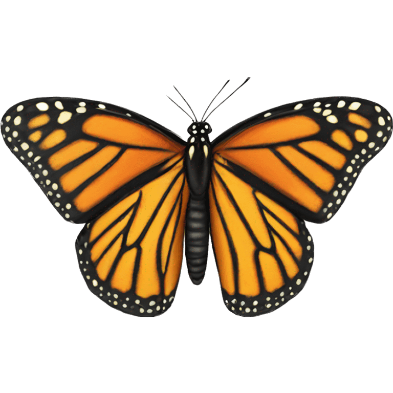 Monarch butterfly  emoji