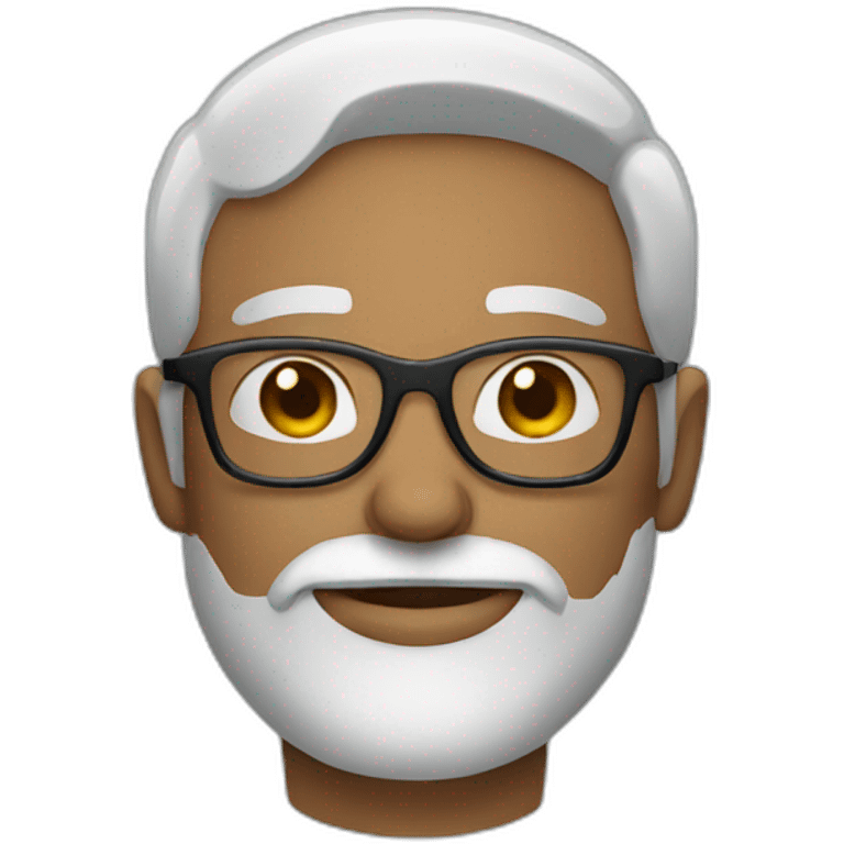 Man With beard and glasses emoji