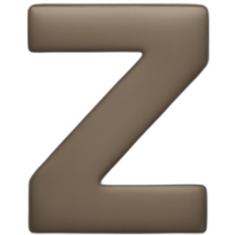 letter "z" emoji