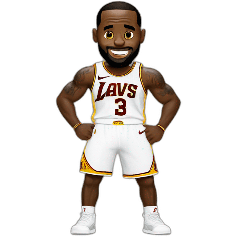 Lebron qui pleur emoji