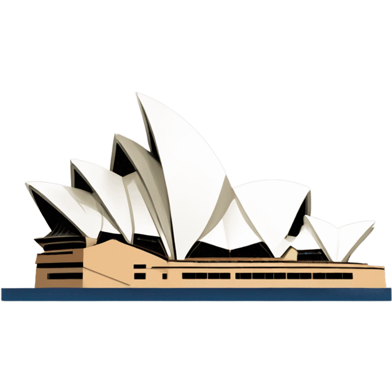 Sydney opera house emoji