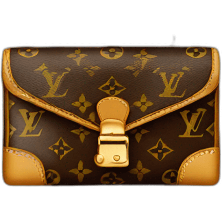 Louis Vuitton money emoji