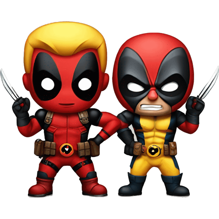 Deadpool and wolverine  emoji