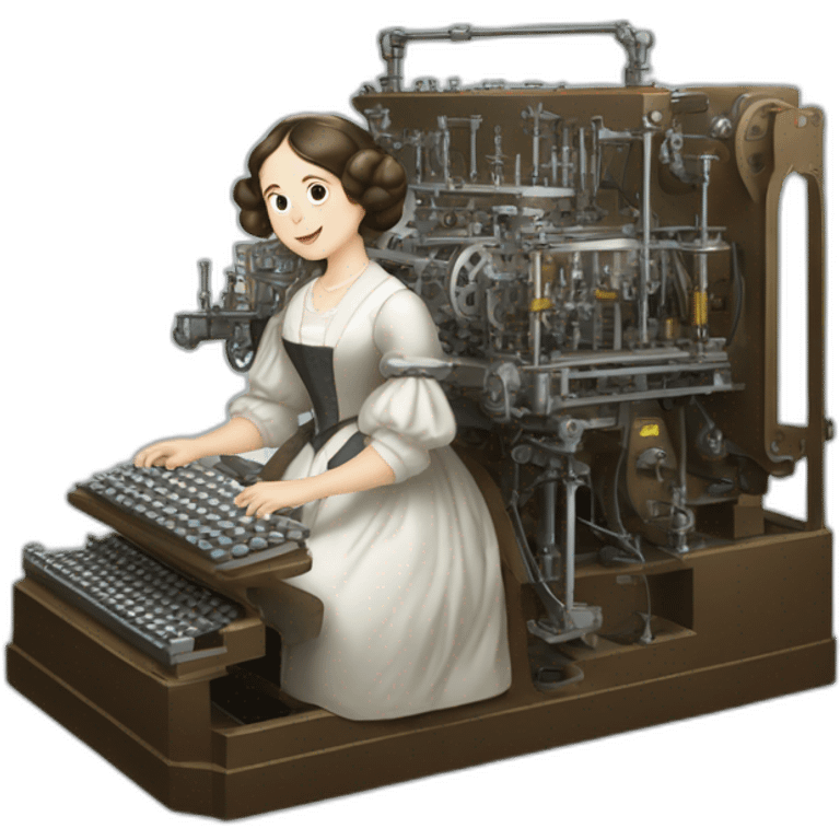 Ada Lovelace Analytical Machine emoji