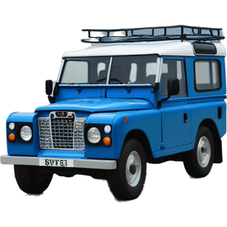 landrover blue emoji