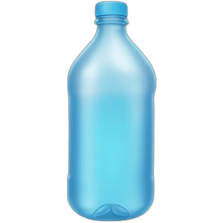 Plastic bottle emoji