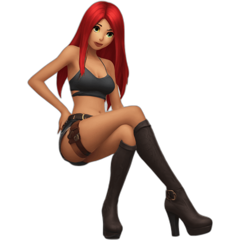 Katarina legs sfw emoji