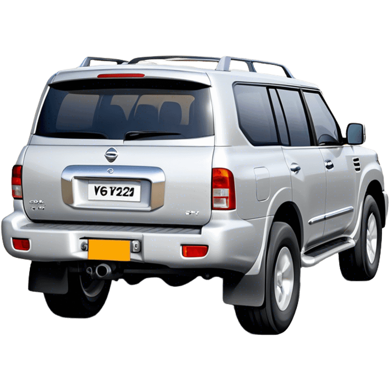 Nissan Patrol y62 - Nissan (Model Year: 2022) (Iconic colour: Silver) emoji