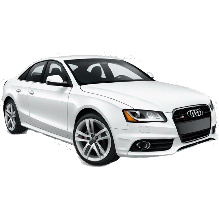 White Audi emoji