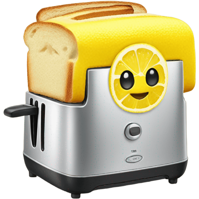 Lemon toaster  emoji