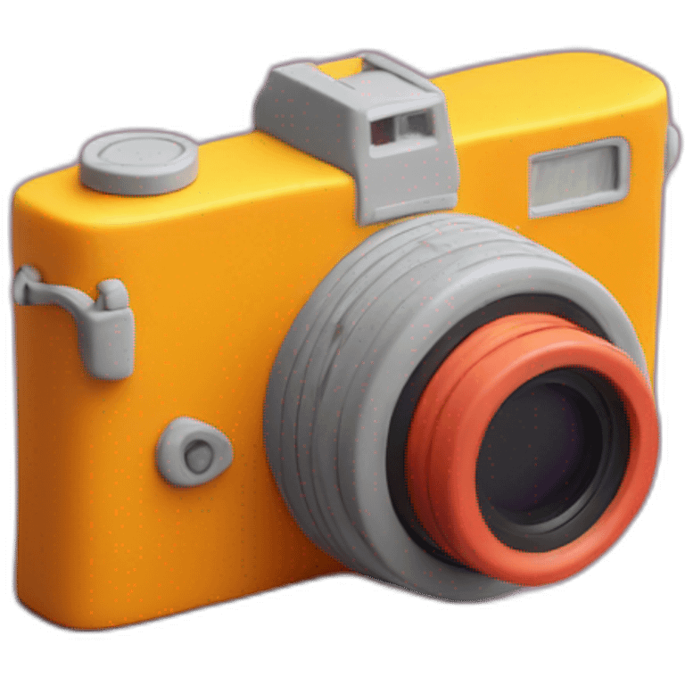 Plasticine Compact Film Camera emoji