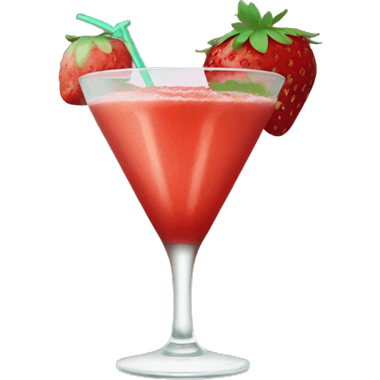 Strawberry daiquiri  emoji