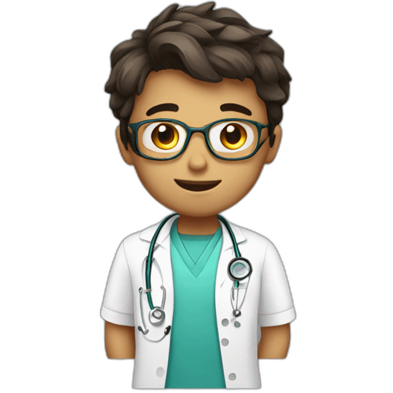  boy cute Doctor emoji