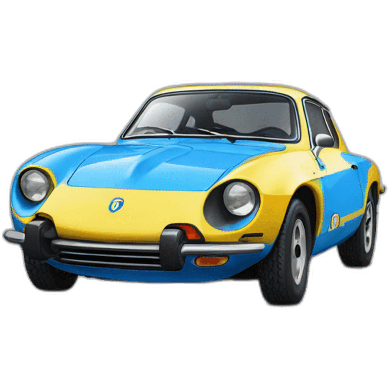 Alpine a 111 blie emoji