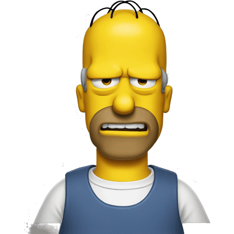 Homer simpsons emoji