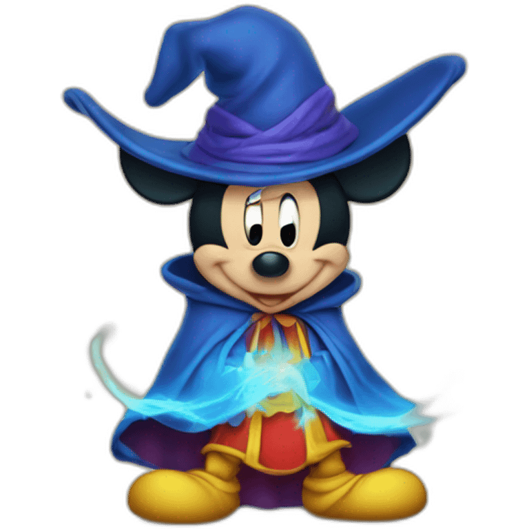 Mickey Mouse sorcerer emoji