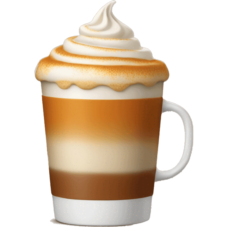 Pumpkin spice latte  emoji