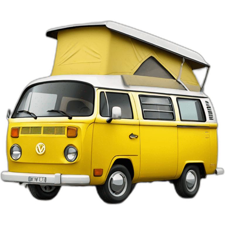 Vw t2 yellow emoji