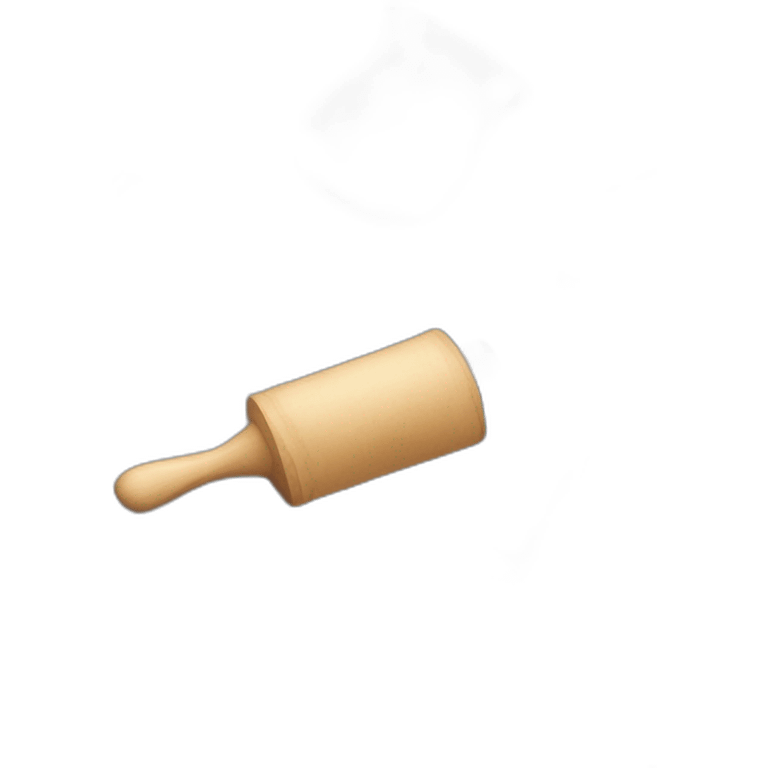 rolling pin and apron emoji