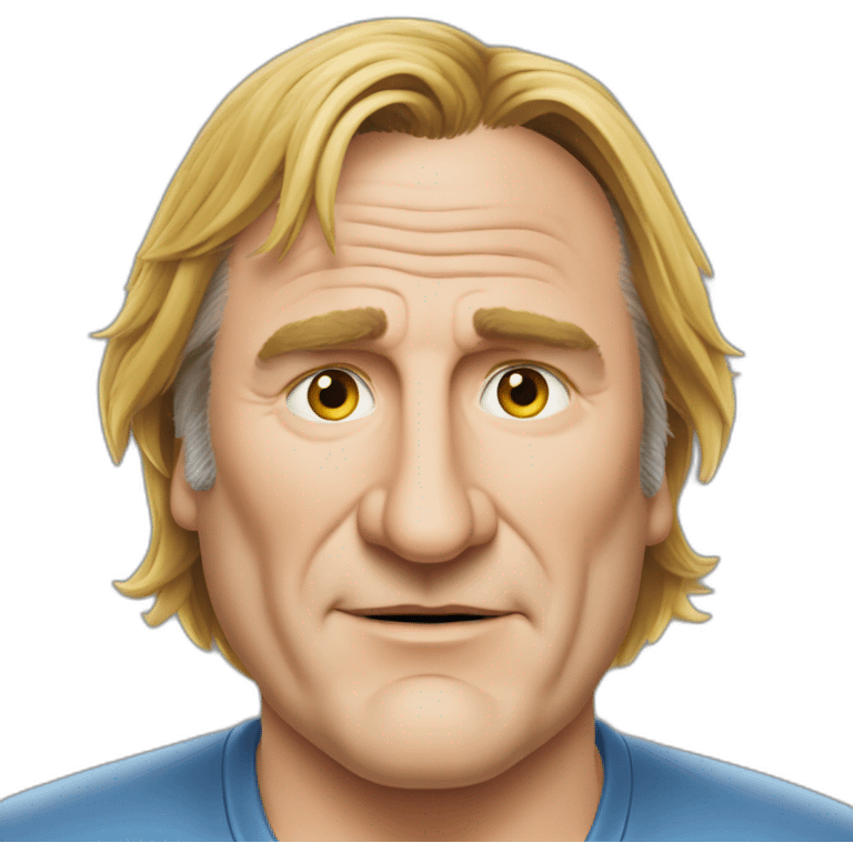 Gérard-Depardieu-en-voiture emoji