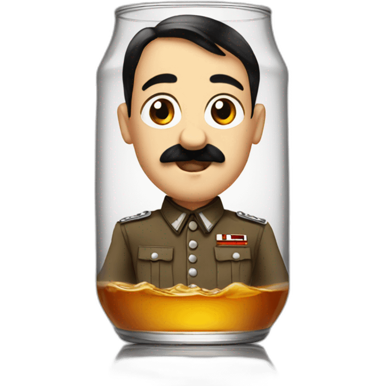 Hitler drink emoji