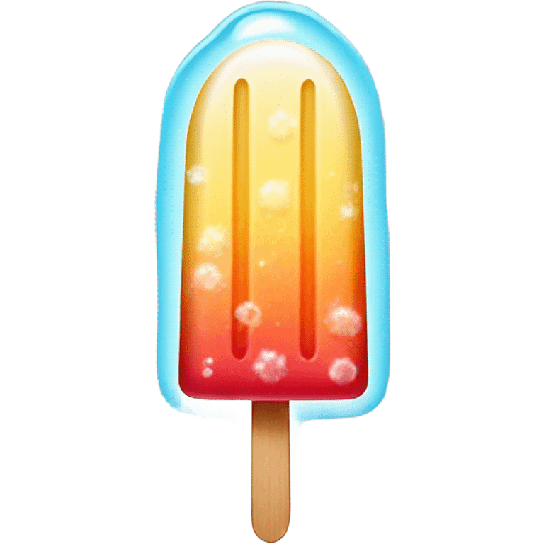 frozen tea on a stick emoji