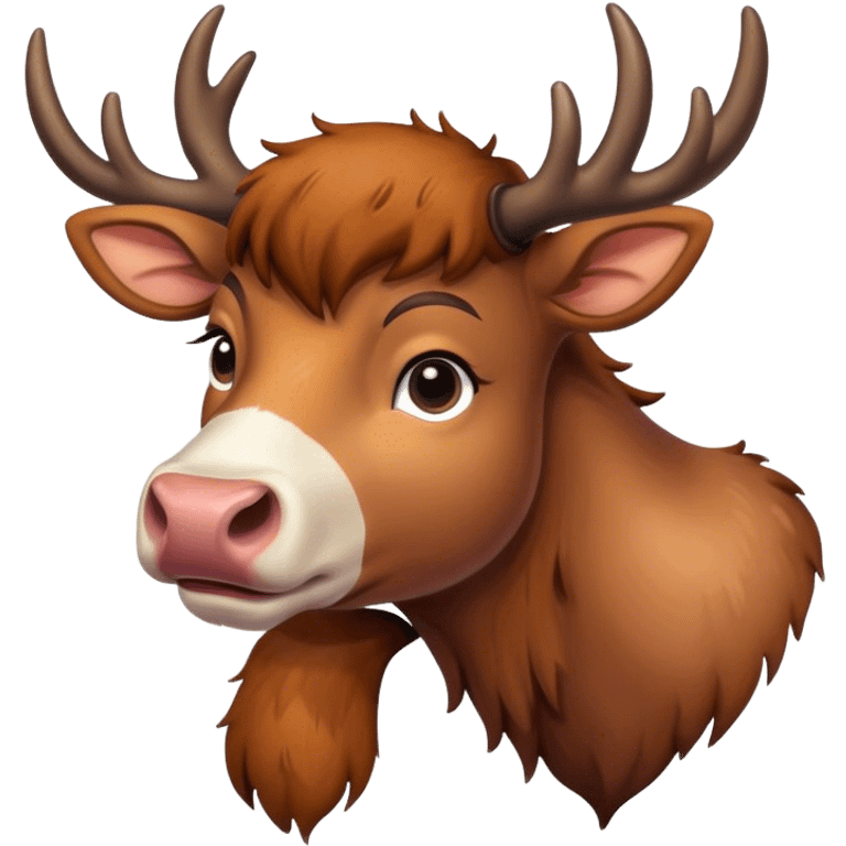 Rocky Mountain Cow Elk emoji