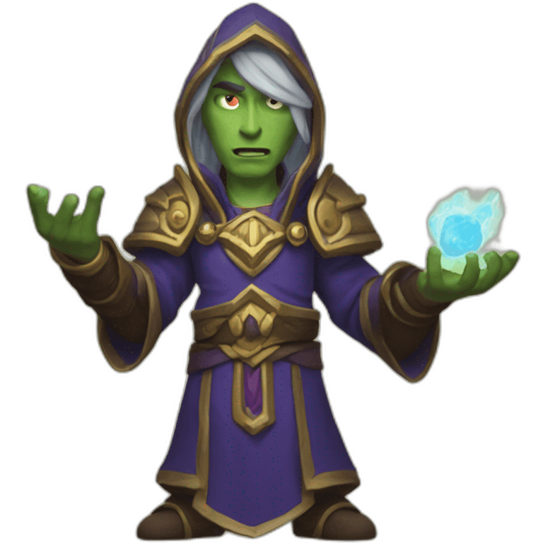 Warcraft priestcasting spell emoji